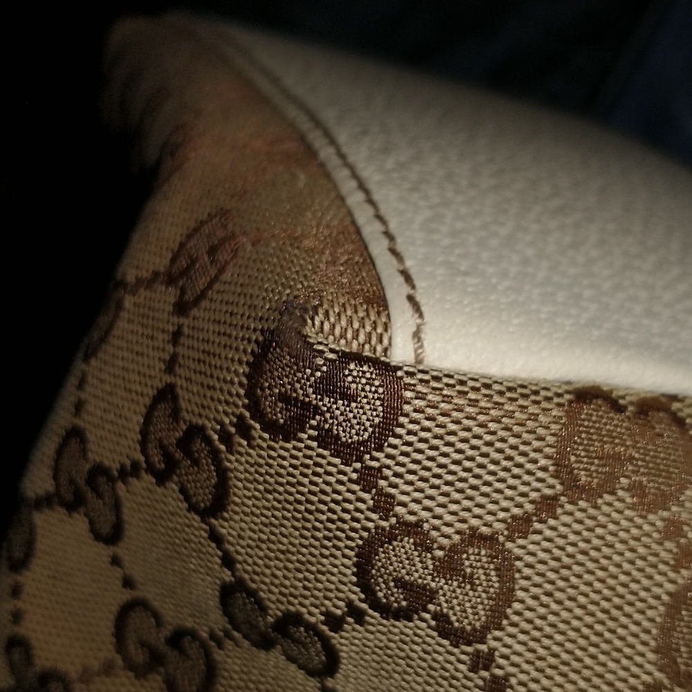 Authentic Vintage Gucci GG Monogram Bag - Picture 12 of 14